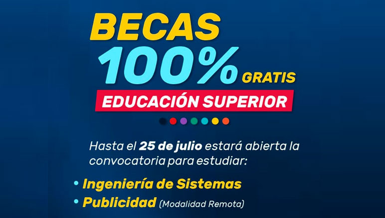 Estudia sin costo Publicidad o Ingeniería de Sistemas en UNICIENCIA con el programa de Becas de la Alcaldía de Bucaramanga