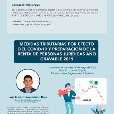 Medidas tributarias por efecto de COVID-19 y la preparación de la Renta de Personas Jurídicas año Gravable 2019